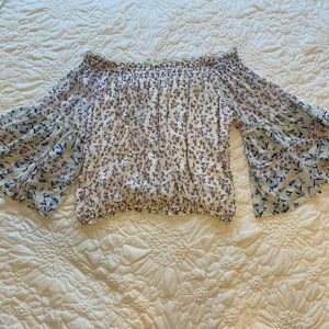 Free People Flowy Shirt